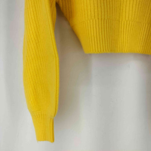 ザラ ZARA ハイネックハーフジップニット レディース import:S